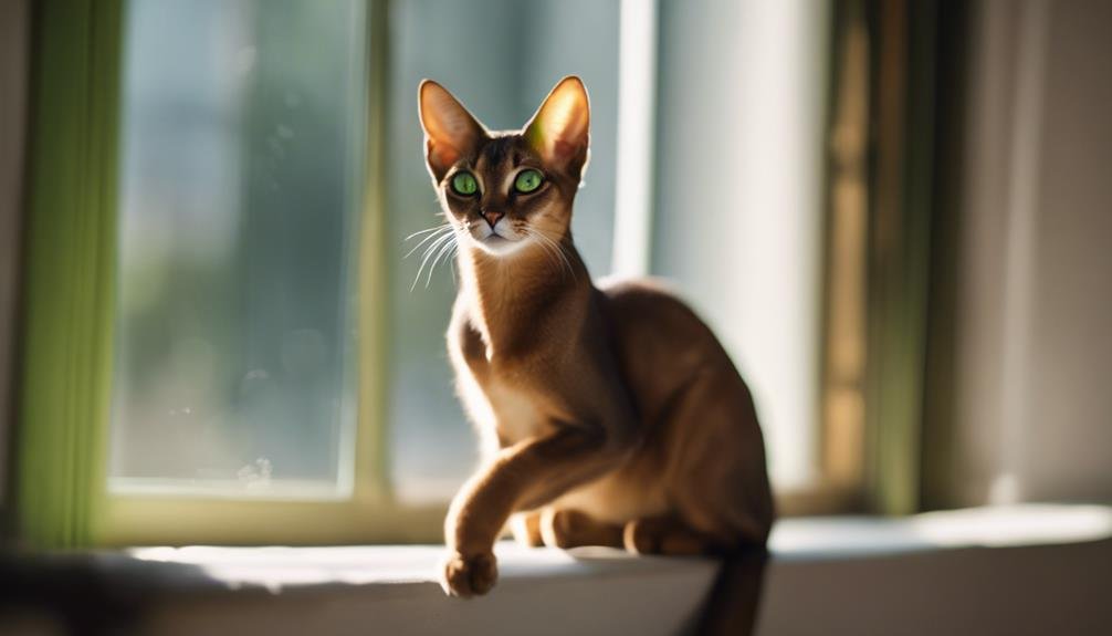 abyssinian cat characteristics noted