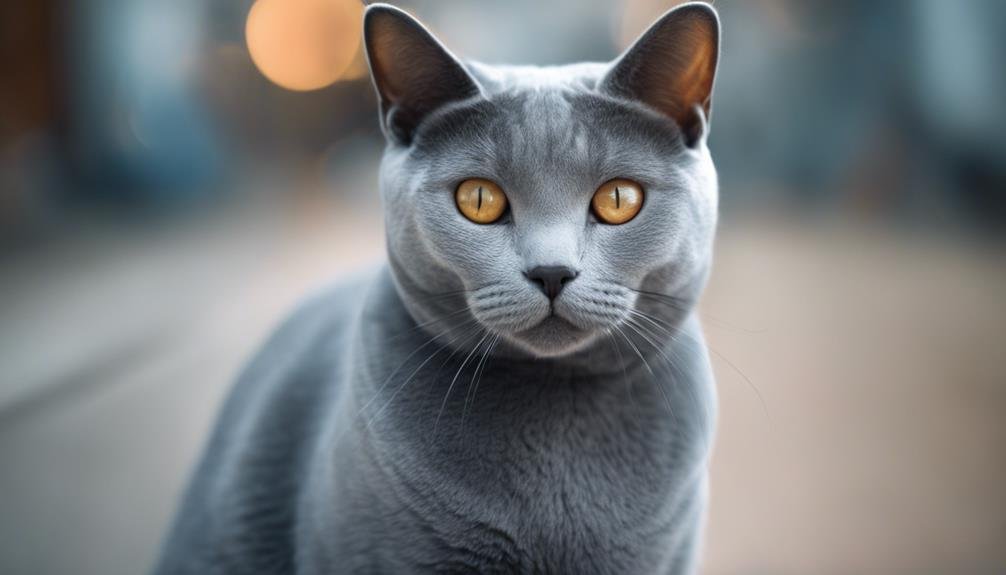 blue gray french cat breed