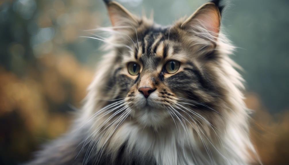 majestic long haired feline breed