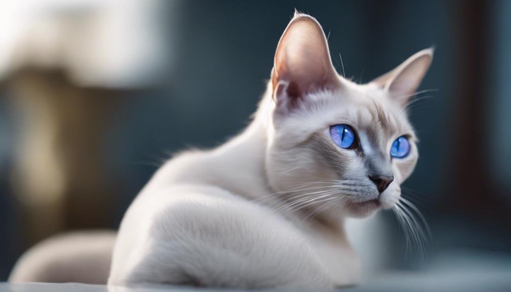 majestic siamese cat portrait